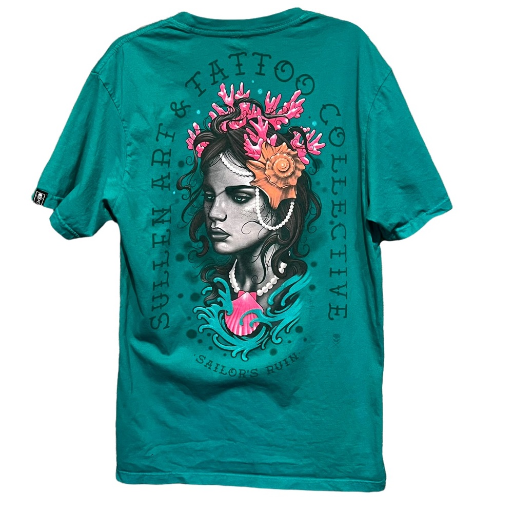 Sullen Art & Tattoo Collective Double Sided Graphic T-Shirt